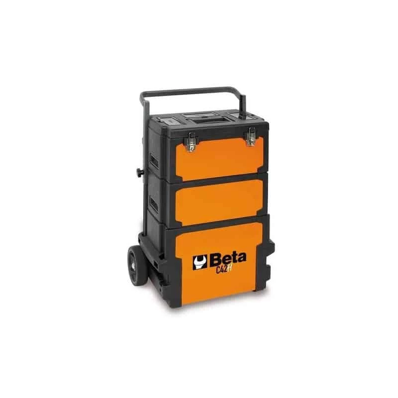 Rangement, Coffret, Holster & Sacoche BETA Chariot 3 Modules Superposable - C42H - 042000002 1 Rangement, Coffret, Holster & Sacoche BETA Chariot 3 Modules Superposable - C42H - 042000002