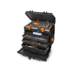 Rangement, Coffret, Holster & Sacoche BETA Chariot Porte-outils Avec 4 Tiroirs C14 - 02114000 -Atelier Chantier Soldes beta chariot porte outils avec 4 tiroirs c14 02114000 4