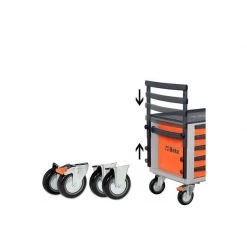 Piètement & Chariot BETA Kit 4 Roues + Poignée Pour C23ST 2300ST/KIT - 023000950