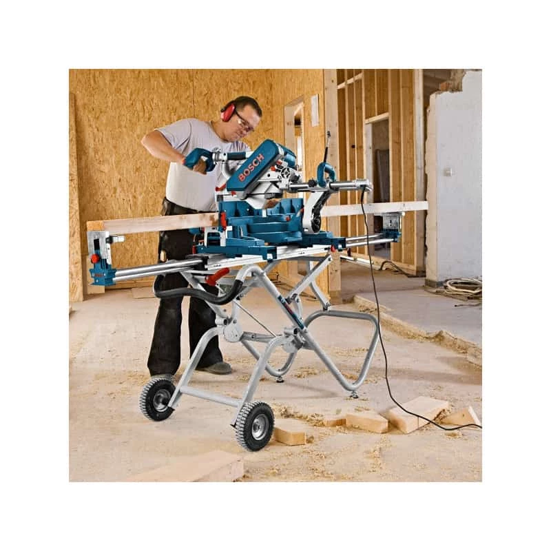 Piètement & Chariot BOSCH Piètement Roulant Pour Scie Onglet Radiale ...GTA2500W - 0601B12100 4 Piètement & Chariot BOSCH Piètement Roulant Pour Scie Onglet Radiale ...GTA2500W - 0601B12100 – Image 4