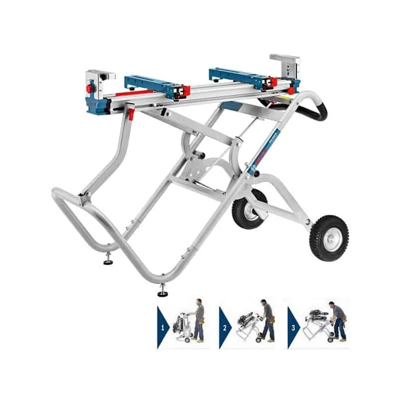 Piètement & Chariot BOSCH Piètement Roulant Pour Scie Onglet Radiale ...GTA2500W - 0601B12100 1 Piètement & Chariot BOSCH Piètement Roulant Pour Scie Onglet Radiale ...GTA2500W - 0601B12100