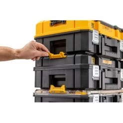 Rangement, Coffret, Holster & Sacoche DEWALT Coffret TSTAK IP54 - Petite Contenance - DWST83345-1 -Atelier Chantier Soldes dewalt coffret tstak ip54 petite contenance dwst83345 1 3