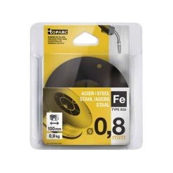 Accessoires De Soudure GYS Fil Mag Acier Ø0,8 - Bobine Plastique S100 0,9Kg - Er70S-6 /G3Si1