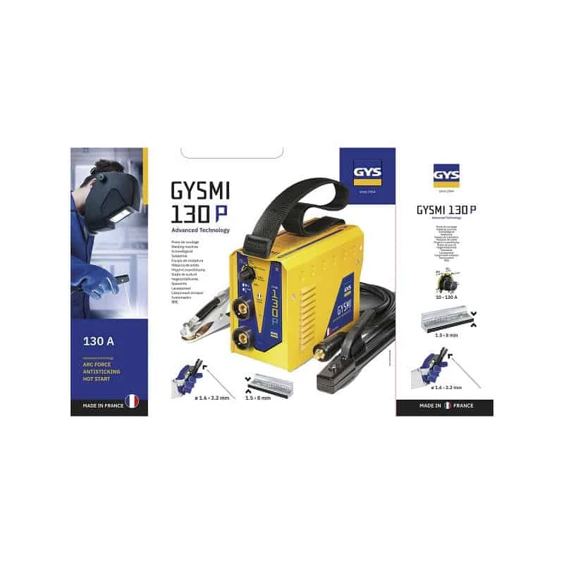 Poste à Souder Et Découpeur Plasma GYS Poste à Souder MMA Arc GYSMI 130P - 029972 2 Poste à Souder Et Découpeur Plasma GYS Poste à Souder MMA Arc GYSMI 130P - 029972 – Image 2