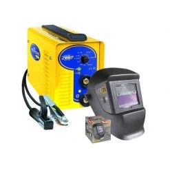 Poste à Souder Et Découpeur Plasma GYS Poste MMA Inverter GYSMI 200P + Masque LCD TECHNO 11 - 029965