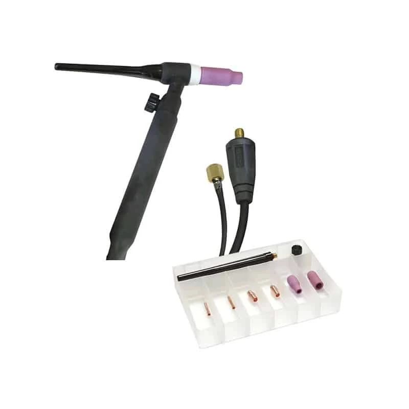 Accessoires De Soudure GYS Torche TIG à Valve SR17V Ø35/50 + Accessoires - 044401 1 Accessoires De Soudure GYS Torche TIG à Valve SR17V Ø35/50 + Accessoires - 044401