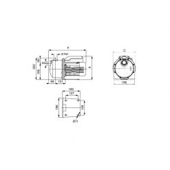 LOWARA Xylem Pompe De Surface Centrifuge LOWARA Pompe Autoamorçante Pour Eau Claire 0,90 KW - BGM9 Garden 7 LOWARA Xylem Pompe De Surface Centrifuge LOWARA Pompe Autoamorçante Pour Eau Claire 0,90 KW - BGM9 Garden -Atelier Chantier Soldes lowara pompe autoamorcante pour eau claire 090 kw bgm9 garden 3