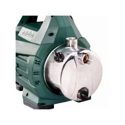 Pompe De Surface Centrifuge METABO Pompe De Jardin 1300W P4500 Inox - 600965000 -Atelier Chantier Soldes metabo pompe de jardin 1300w p4500 inox 600965000 3