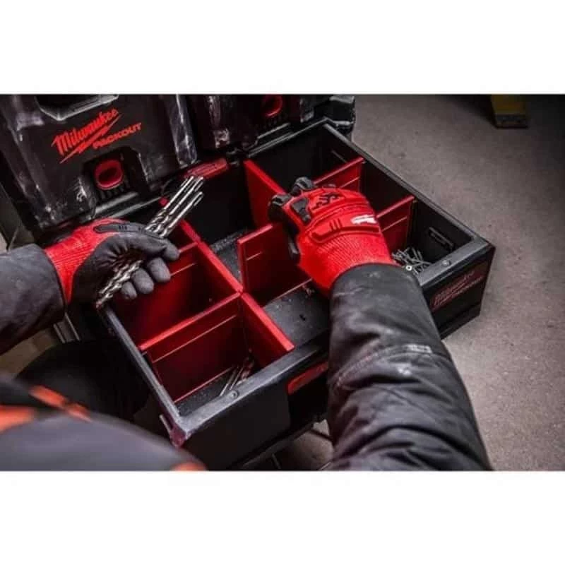 Rangement, Coffret, Holster & Sacoche MILWAUKEE Packout Coffret 2 Tiroirs - 4932472129 6 Rangement, Coffret, Holster & Sacoche MILWAUKEE Packout Coffret 2 Tiroirs - 4932472129 – Image 6