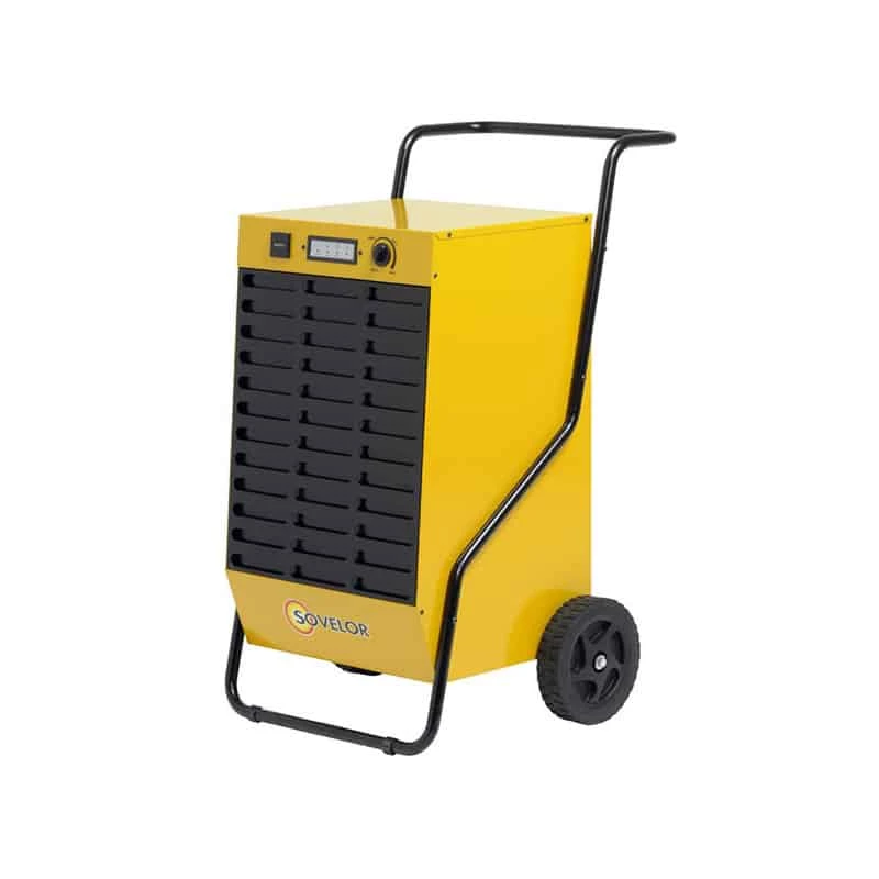 Chauffage, Ventilation, Déshumidificateur SOVELOR Déshumidificateur Professionnel Mobile 80L/jour - DR80 1 Chauffage, Ventilation, Déshumidificateur SOVELOR Déshumidificateur Professionnel Mobile 80L/jour - DR80