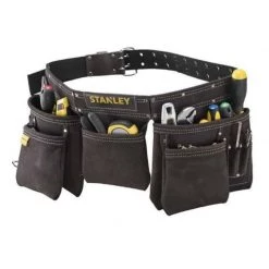 Rangement, Coffret, Holster & Sacoche STANLEY Ceinture Porte-outils En Cuir - STST1-80113