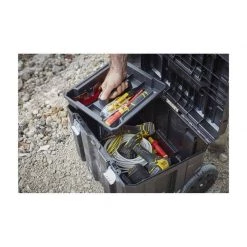 Rangement, Coffret, Holster & Sacoche STANLEY Coffre à Outils Avec Roulettes Pro-Stack Fatmax - FMST1-75753 -Atelier Chantier Soldes stanley coffre a outils avec roulettes pro stack fatmax fmst1 75753 4