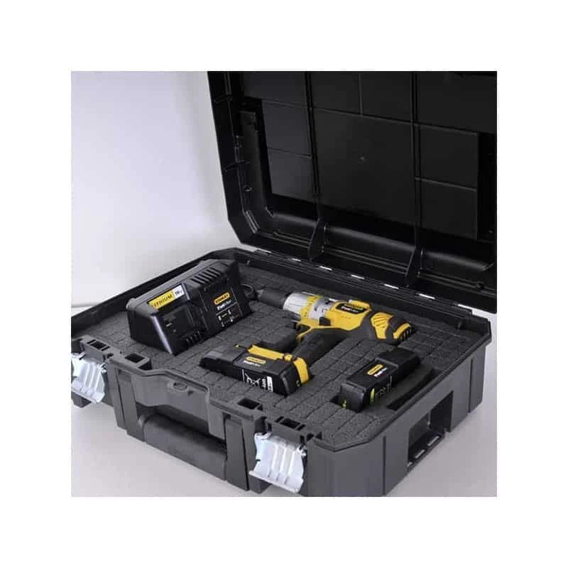 Rangement, Coffret, Holster & Sacoche STANLEY Mallette TSTAK I FatMax Avec Organisateur - FMST1-71967 2 Rangement, Coffret, Holster & Sacoche STANLEY Mallette TSTAK I FatMax Avec Organisateur - FMST1-71967 – Image 2