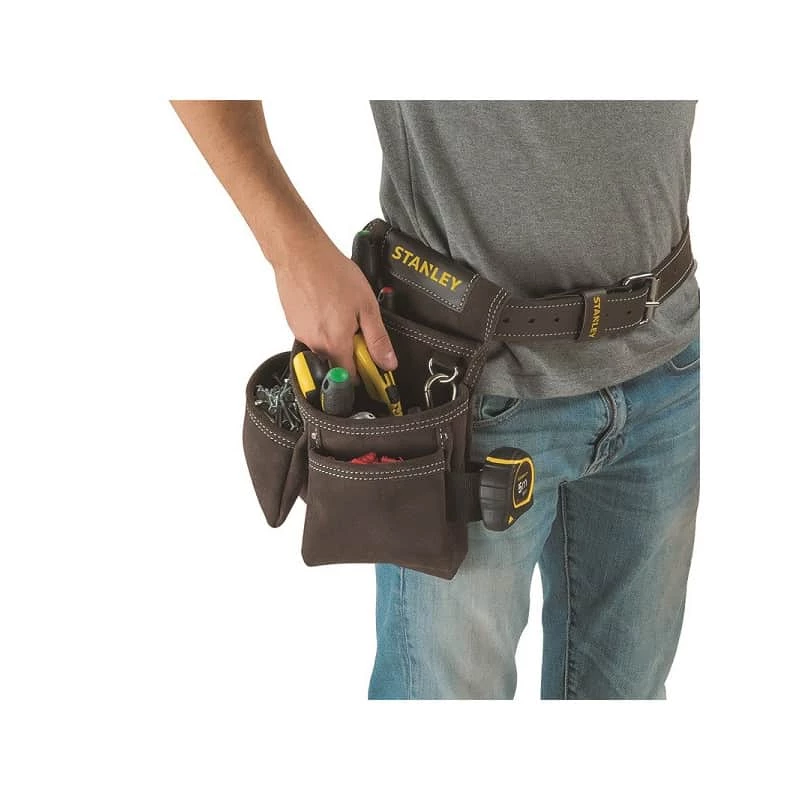 Accessoire STANLEY Porte-outils Cuir Simple - STST1-80116 2 Accessoire STANLEY Porte-outils Cuir Simple - STST1-80116 – Image 2